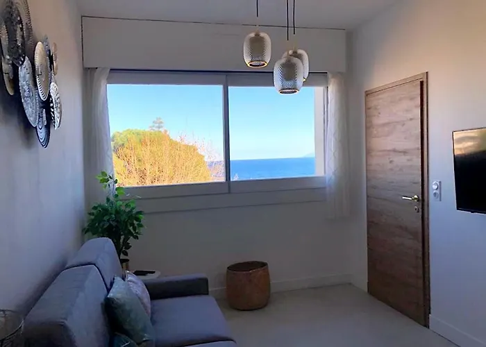 Daire Superb With Sea View, 200m From San-Martino-di-Lota