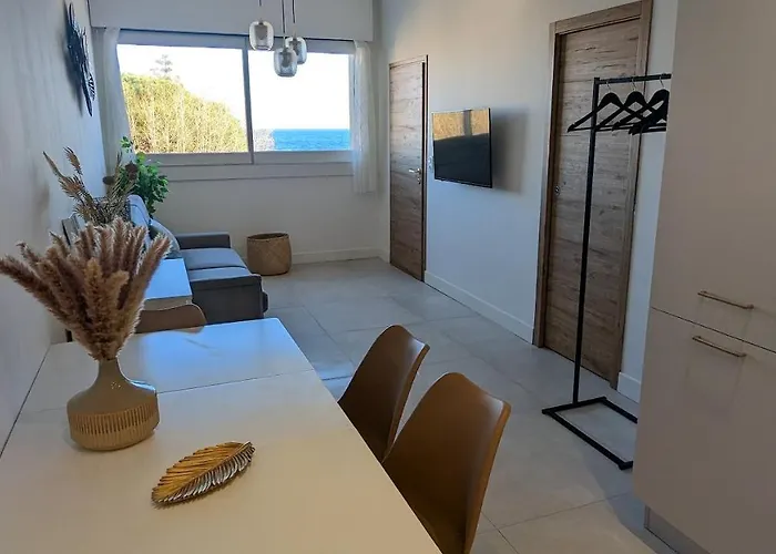 Daire Superb With Sea View, 200m From San-Martino-di-Lota